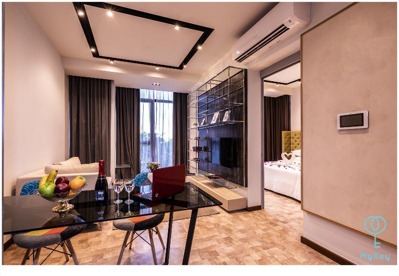 Expressionz Professional Suites By Mykey Kuala Lumpur Exteriör bild Interior of a typical apartment